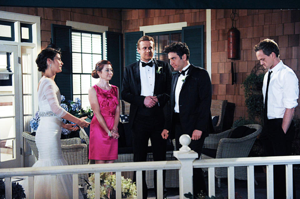 How I Met Your Mother's Barney and Robin getting married