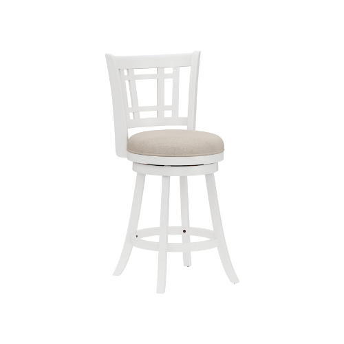 Hillsdale Fairfox Swivel Bar Stool against white background