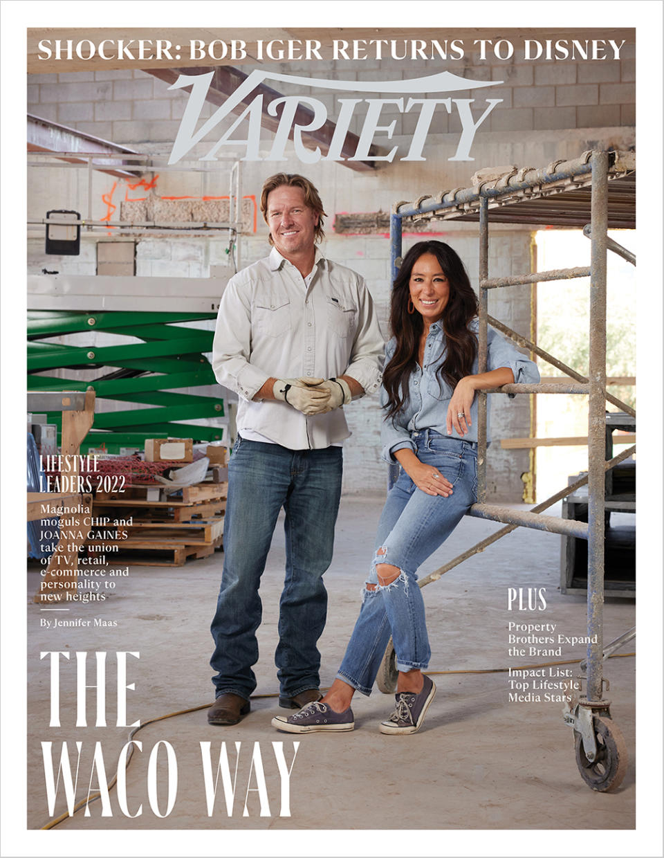 Chip and Joanna Gaines Variety Cover