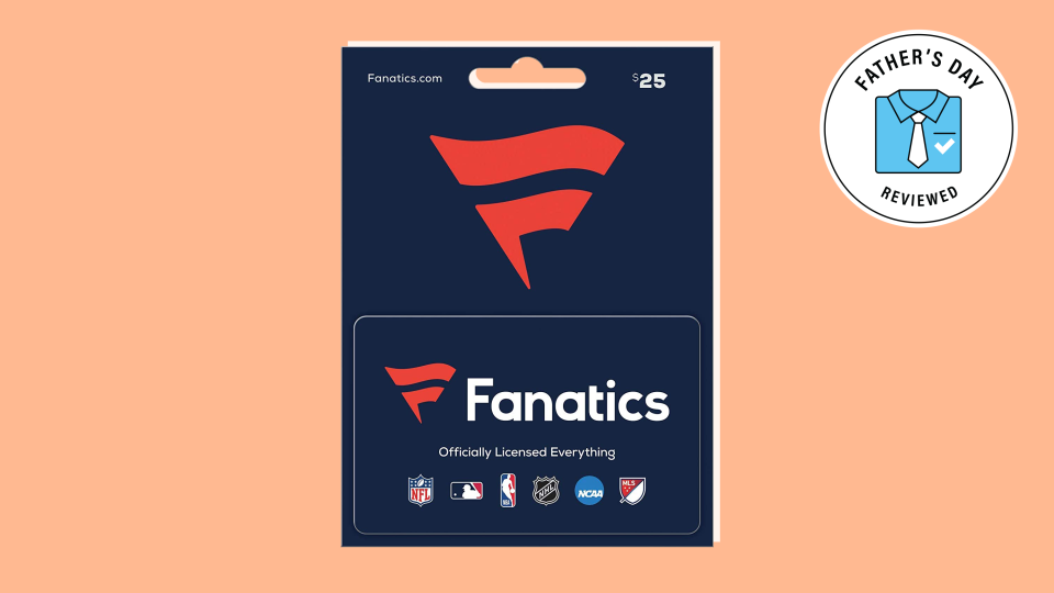 15 great last-minute gift cards for Father's Day: Fanatics