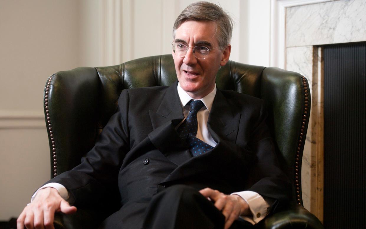 Jacob Rees-Mogg has been demanding that more civil servants return to the office - Geoff Pugh for The Telegraph