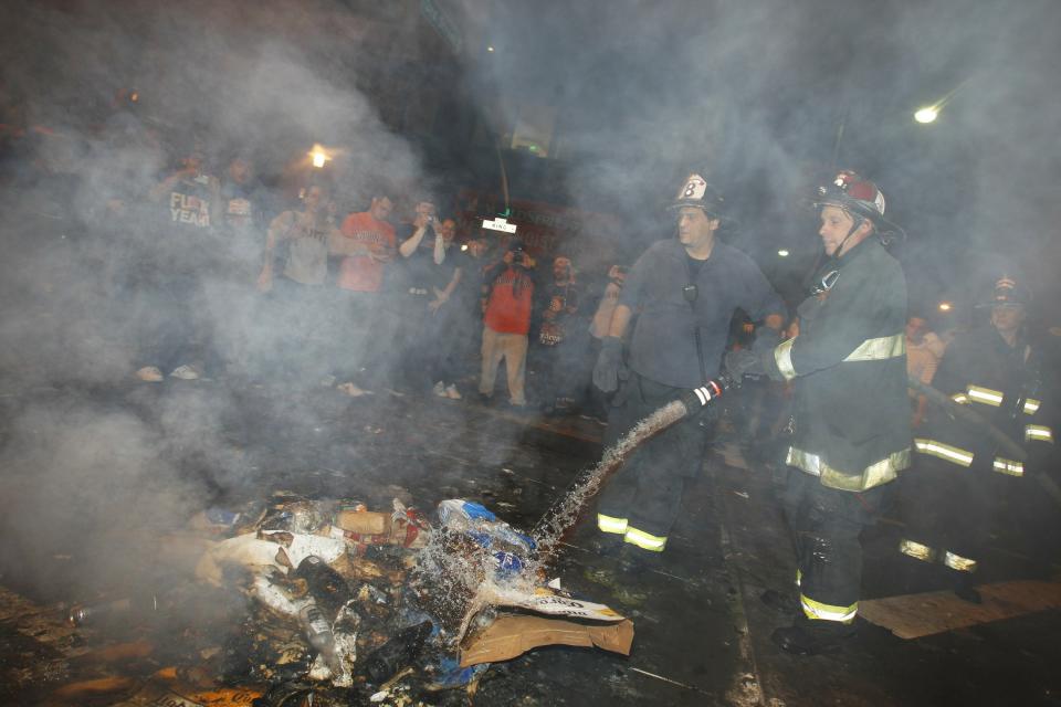 San Francisco Baseball Fans Celebrate Giants World Series Win