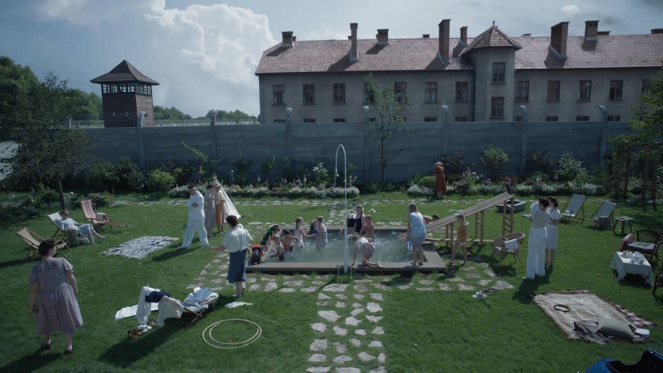 The Oscar-nominated "The Zone of Interest" centers on Nazi commander Rudolf Höss and his family. Just on the other side of their picturesque garden is the Auschwitz concentration camp. - Courtesy of A24