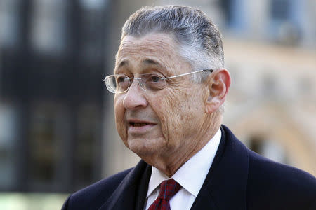 Former New York State Assembly Speaker Sheldon Silver arrives at the Manhattan U.S. District Courthouse in New York, November 23, 2015. REUTERS/Brendan McDermid/File Photo