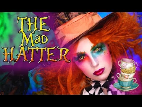 3) Mad Hatter Makeup