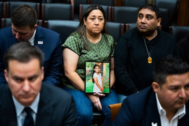 uvalde-mothers-veronica-ronnie-mata.jpg Examining Uvalde: The Search for Bipartisan Solutions to Gun Violence - Credit: Tom Williams/CQ-Roll Call, Inc/Getty Images