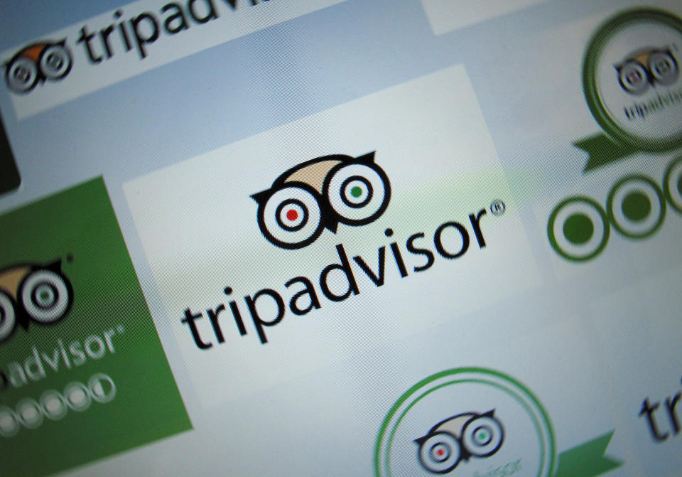 El logo de la compañía TripAdvisor Inc, California May 3, 2016. REUTERS/Mike Blake/File Photo