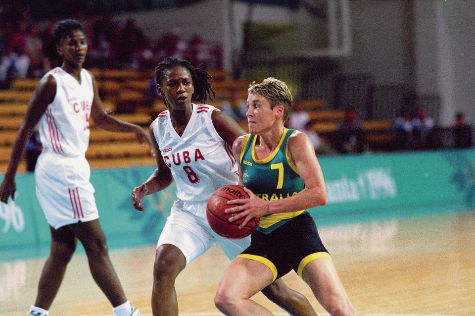 Michele Timms helped Australia's women's teams win bronze and silver medals at the Olympics. (Photo by Jim Gund/Sports Illustrated via Getty Images)  (SetNumber: X55139 TK2 R1 F7)