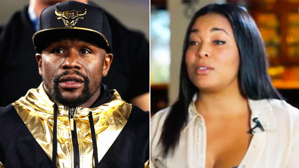 Seen here, Floyd Mayweather's ex and mother of his three kids oldest kids has died aged 40.