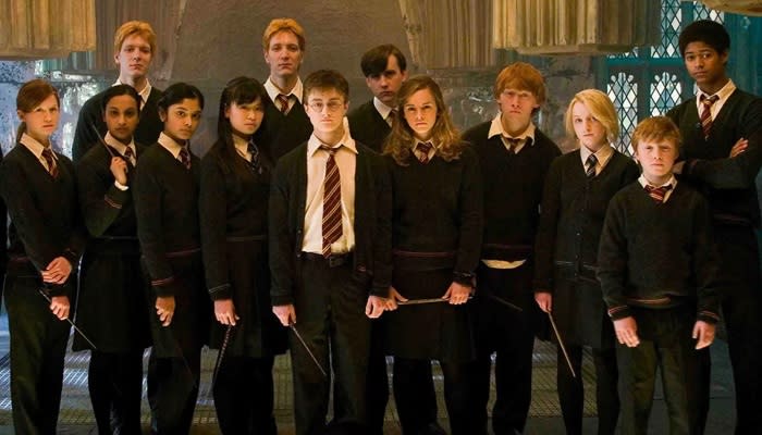 Algunos de los protagonistas de Harry Potter
