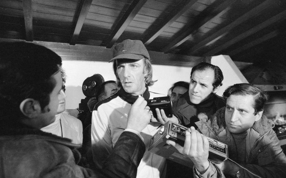 Menotti during the 1978 World Cup, ahead of Argentina's 3-1 defeat of Holland