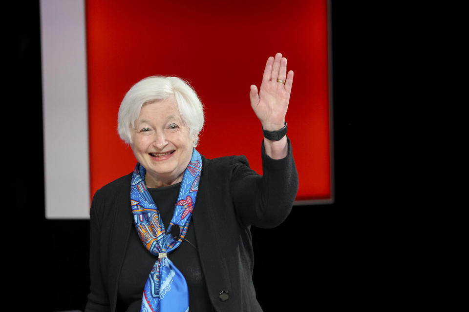 Treasury Secretary Yellen Speaks At The Atlantic Festival In Washington, DC (Kevin Dietsch / Getty Images)