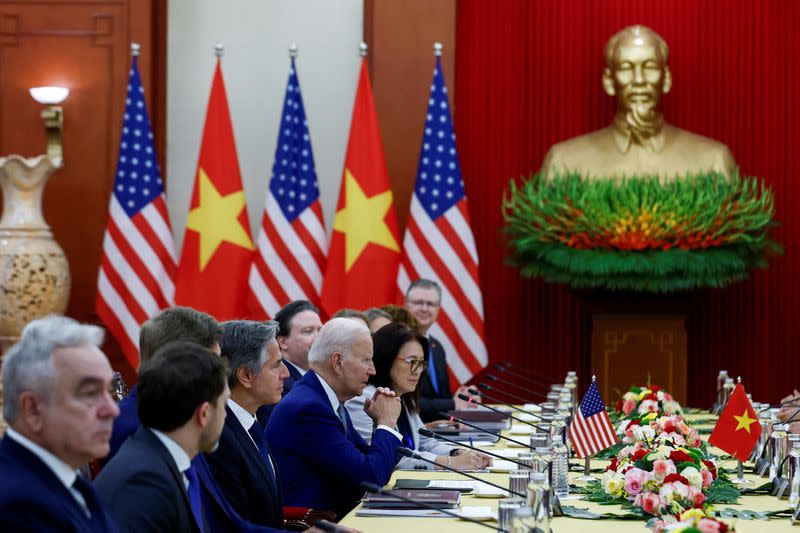 U.S. President Biden visits Vietnam