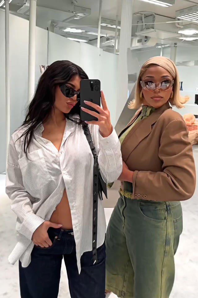Kylie Jenner Offers a New Take on the Denim Trend