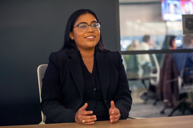 Jessica Cisneros fell short in her 2020 primary challenge by less than 4 percentage points. She has since stayed in the district to work as an immigration lawyer. (Photo: Thomas McKinless/Getty Images)