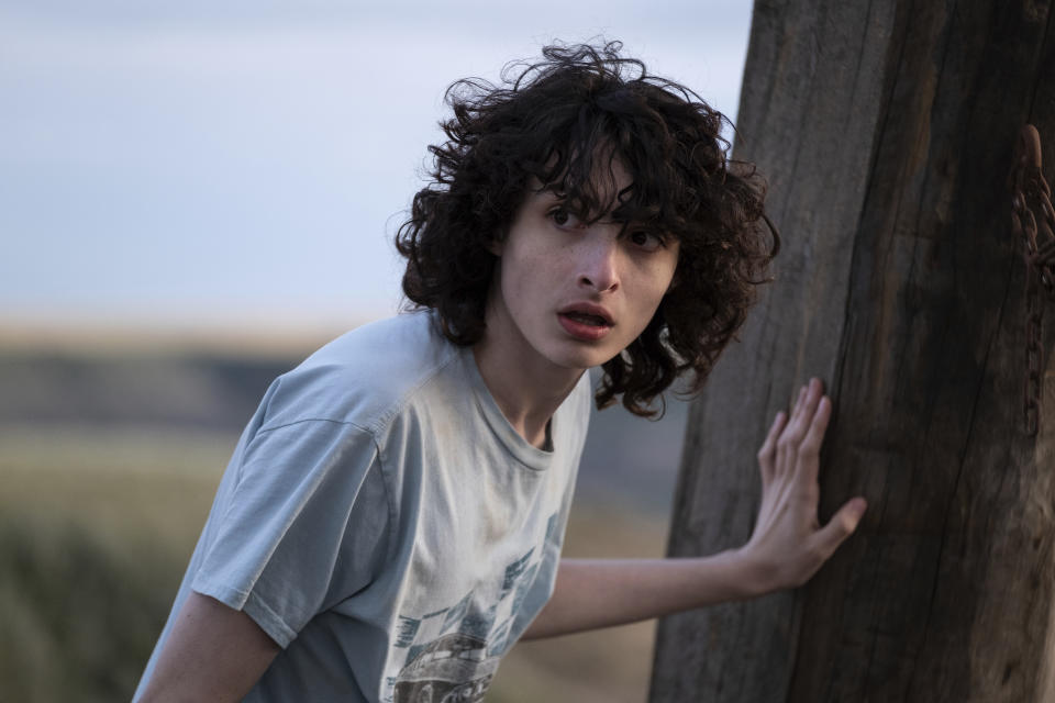 En esta imagen proporcionada por Sony Pictures Finn Wolfhard en una escena de "Ghostbusters: Afterlife”. (Kimberley French/Sony Pictures via AP)