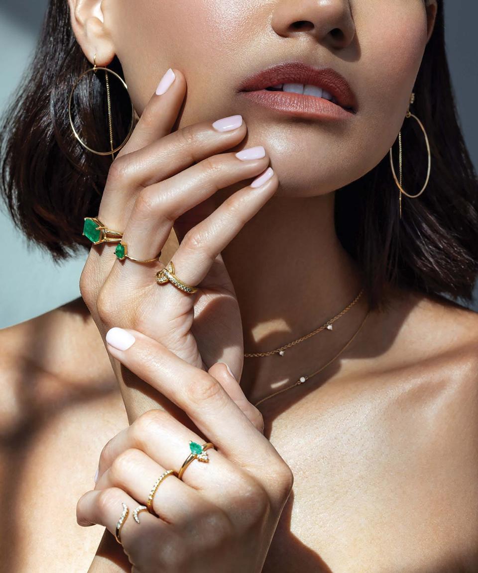 Pieces from Camille Jewelry's collection