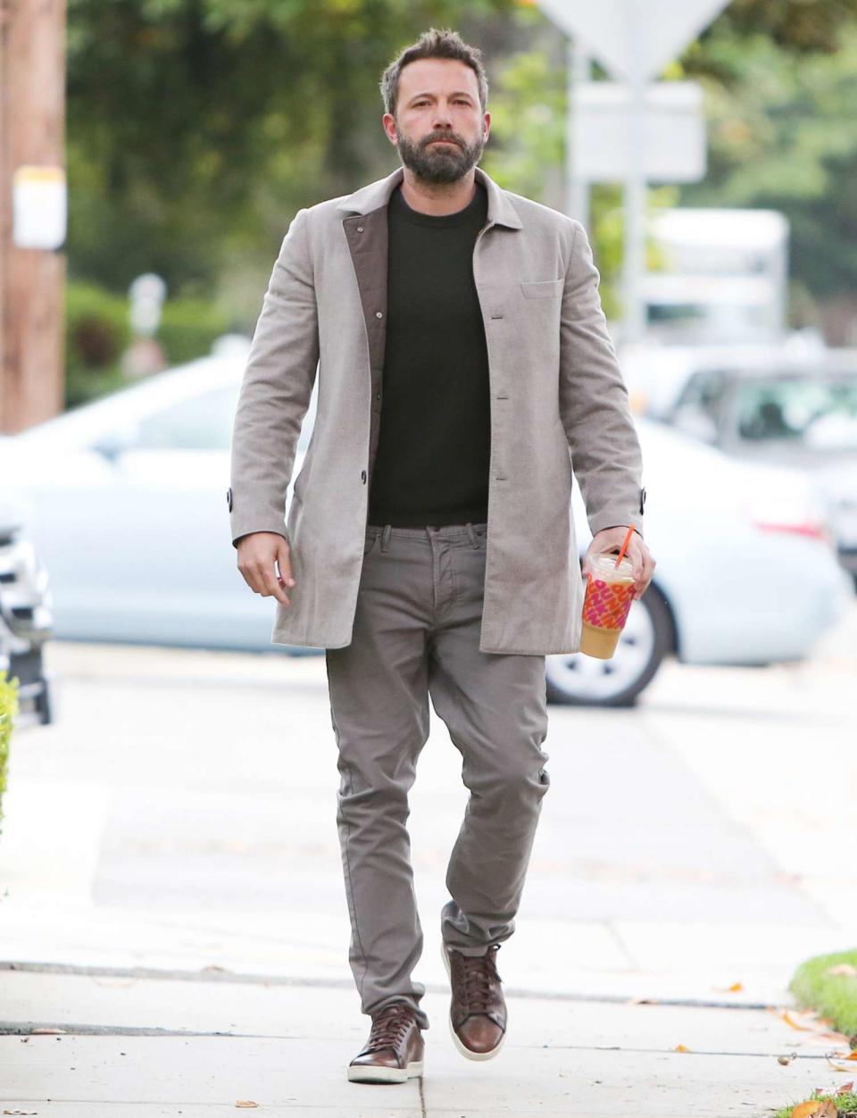 Ben Affleck is seen in Los Angeles, California.