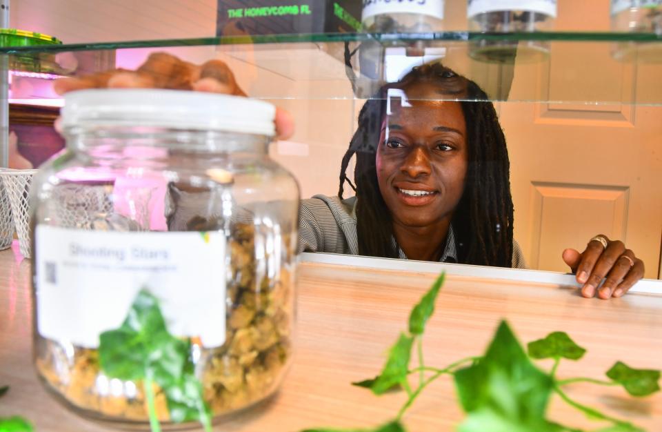 “To me, what we’re seeing is part of a bigger picture, white supremacy. With everything happening, I feel like we have to stay in tune, stay vigilant of who’s around us," says Kendra Thompson, owner of The Honeycomb FL, a CBD dispensary in Palm Bay,