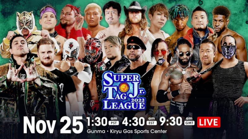 NJPW Super Junior Tag League Night Three Results (11/25/22): Austin And Bey Remain Undefeated