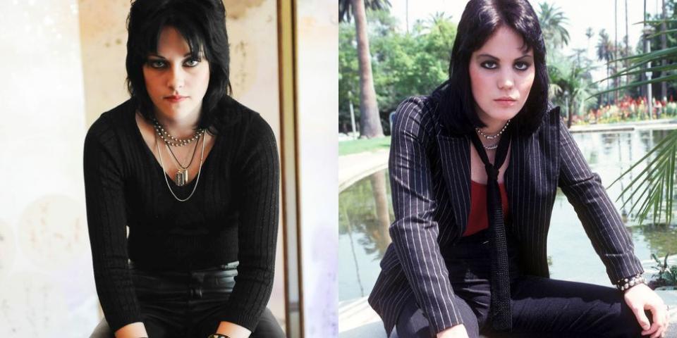 Kristen Stewart and Joan Jett