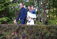 Prince William, and his wife Kate, the Duke and Duchess of Cambridge, arrive for a tea party with children, Prince George and Princess Charlotte, at Government House in Victoria, Thursday, Sept. 29, 2016. THE CANADIAN PRESS/Jonathan Hayward