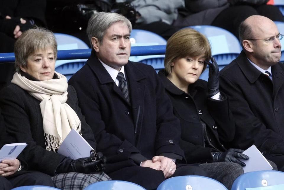 Nicola Sturgeon at the event where she said she was having a miscarriage  (Getty Images)