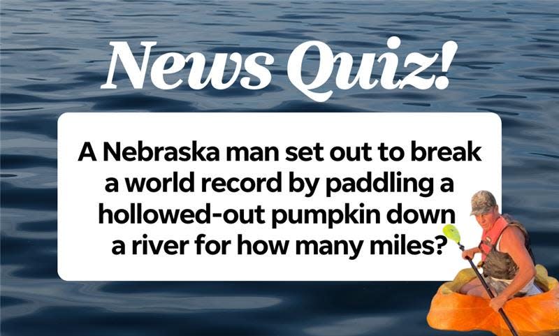 Did you pay attention to the news this week? �� Take the USA TODAY news quiz to test your knowledge.