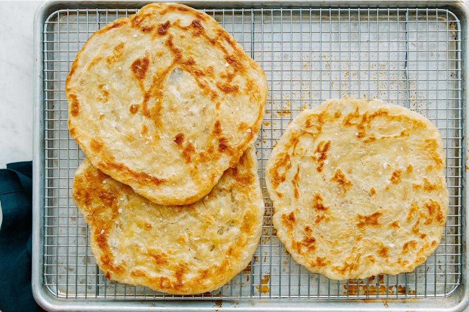 3-Ingredient Flaky Flatbread