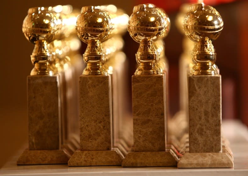 The Hollywood Foreign Press Assn., the organization that puts on the annual Golden Globe Awards, has been accused of excluding qualified applicants who compete with existing members. <span class="copyright">(Alberto E. Rodriguez / WireImage)</span>