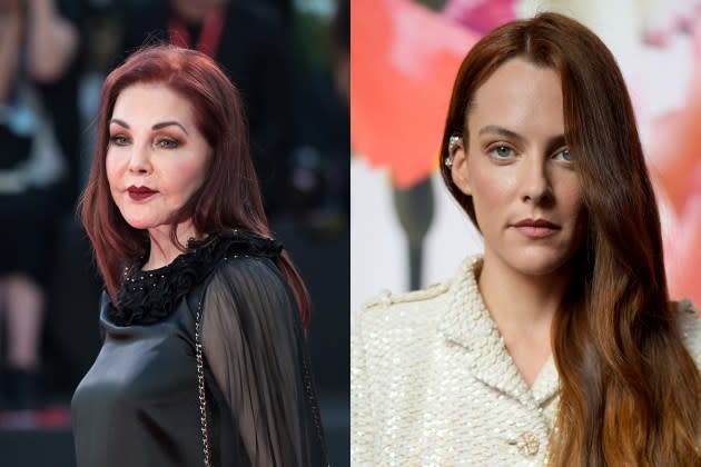 priscilla-presley-riley-keough-estate-settlement - Credit: Stefanie Rex/picture alliance/Getty Images; Swan Gallet/WWD/Getty Images