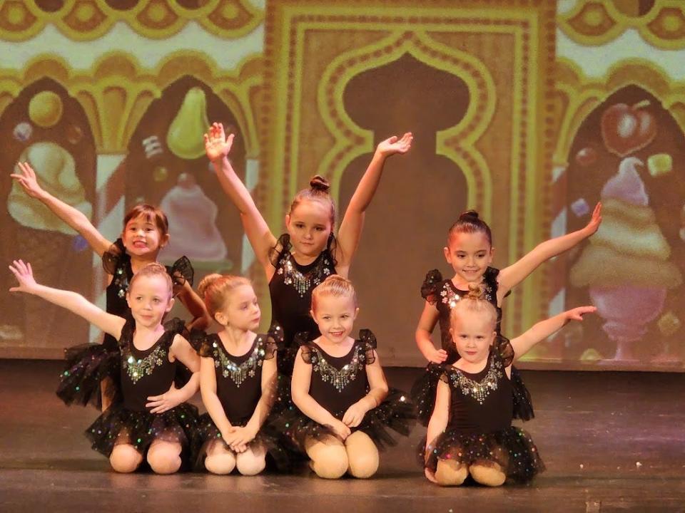 Performers in "The Nutcracker" ranged from ages four to 16 recently at The Fremont Community Theatre.
