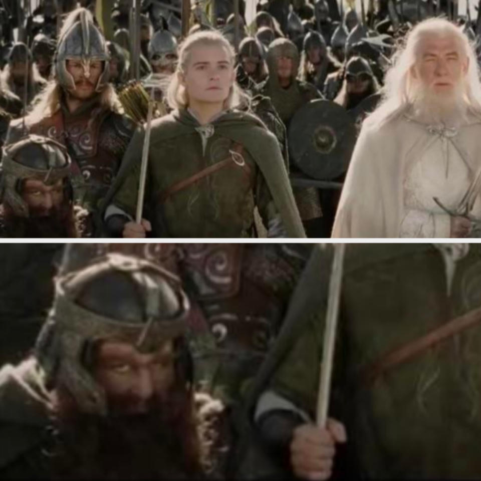 Screenshots from "The Lord of the Rings"