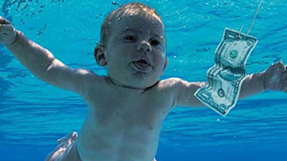 An image of the album cover for Nirvana's "Nevermind." - From DGC Records