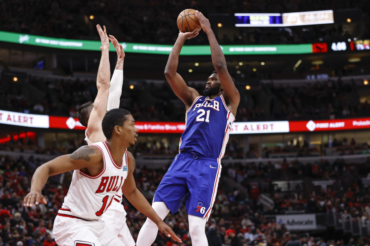 Player Grades Joel Embiid Returns Leads Sixers To Road Win Over Bulls