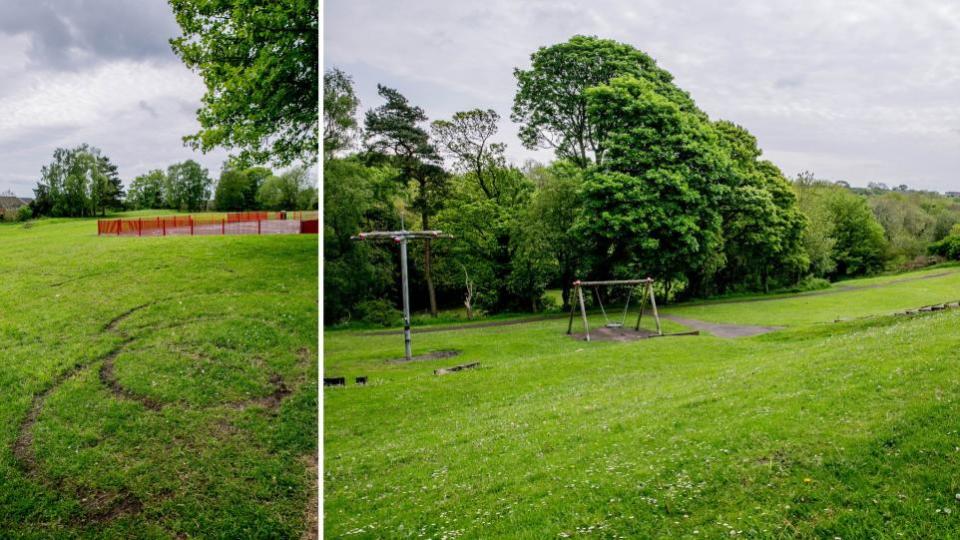 The Northern Echo: Glenholme Park, where people say youths on off-road bikes are constantly disrupting residents
