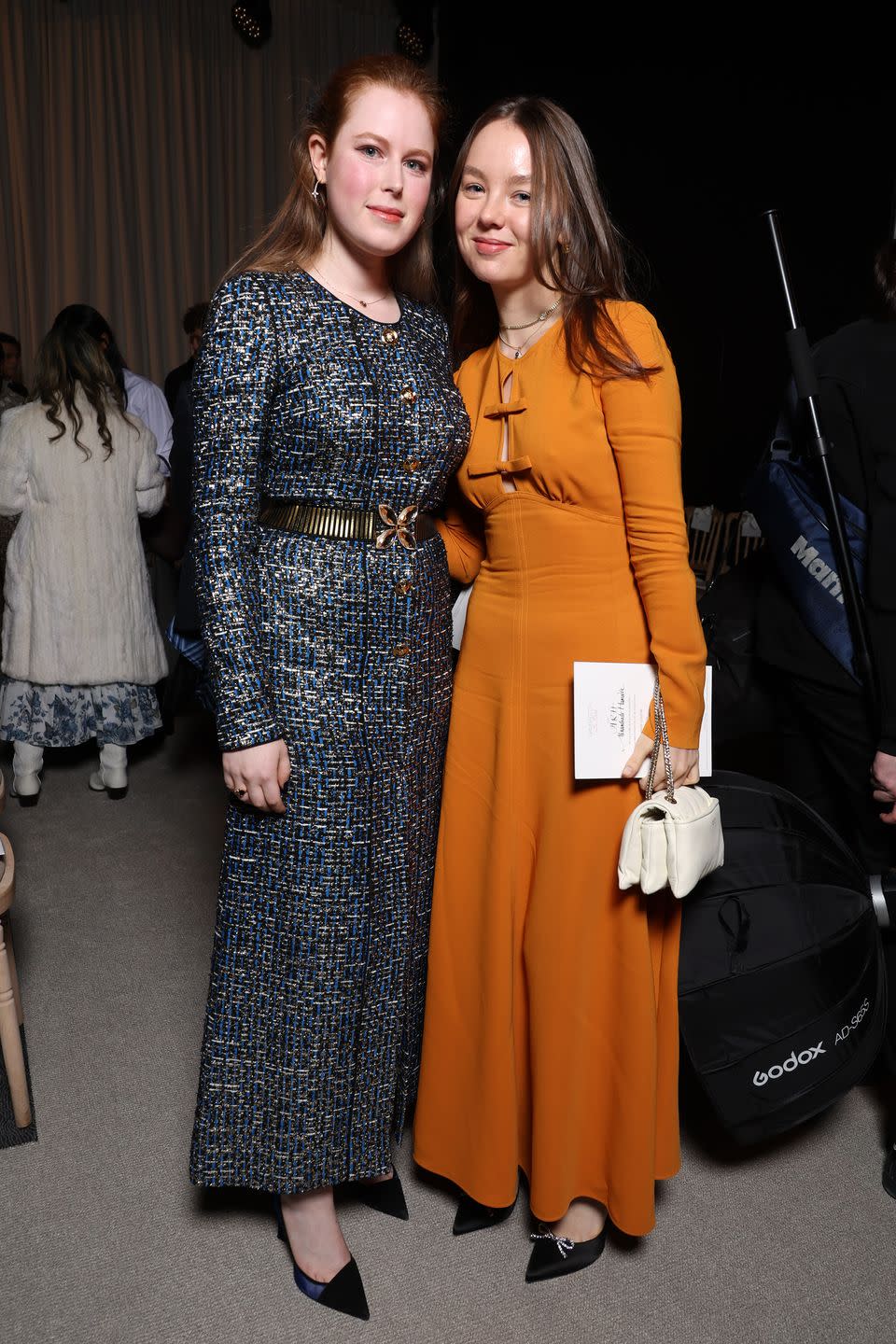 paris, france january 22 editorial use only for non editorial use please seek approval from fashion house princess dorothée darenberg and princess alexandra of hanover attend the giambattista valli haute couture springsummer 2024 show as part of paris fashion week on january 22, 2024 in paris, france photo by pascal le segretaingetty images