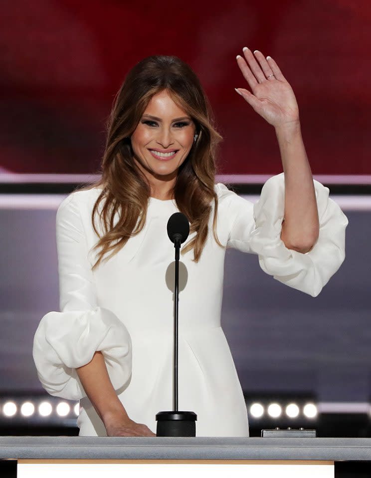 Is it right that designers are boycotting Melania Trump? [Photos: Getty]