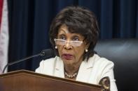 Rep. Maxine Waters, D-Calif., says she asked for a Capitol Police escort after she received threats.