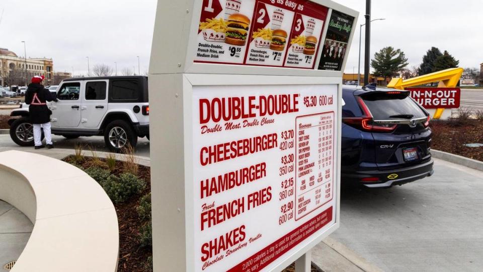 Anticipating large crowds at its first location in Idaho, In-N-Out provided a large workforce to take orders Tuesday in Meridian.