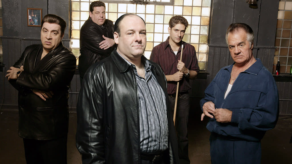  A promotional image for The Sopranos on HBO Max 