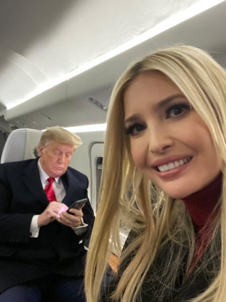 Ivanka and Donald Trump