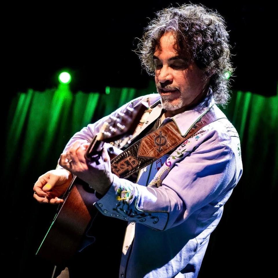 John Oates, on stage in 2022.