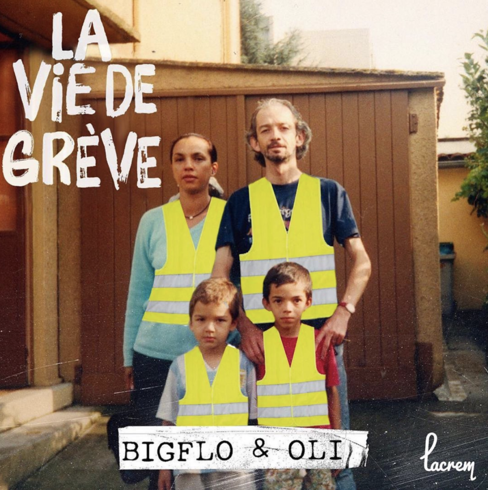 <p>Décidément, la cause des gilets jaunes rencontre un certain écho dans le rap game. Ainsi le duo Bigflo & Oli a-t-il revisité la pochette de son dernier album, sorti le 23 novembre, en y ajoutant là aussi les désormais célèbres liquettes. </p>