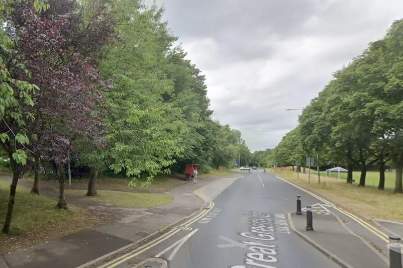The man was found on a footpath in Clayton Brook