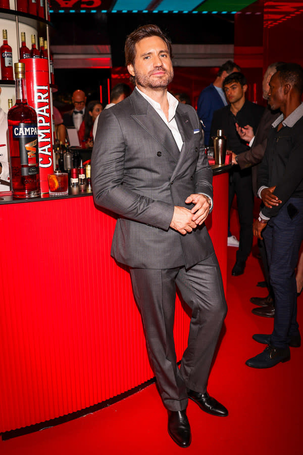 Actor and producer, Édgar Ramírez, member of the jury for this year’s Festival de Cannes attends an unforgettable evening to celebrate Campari’s Official Partnership with the festival.