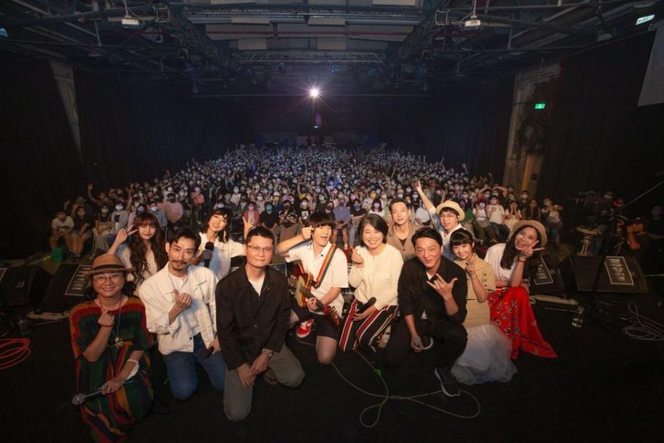 旺福《俗女的歌》Live音樂會昨晚在Legacy Taipei登場。（圖／CATCHPLAY提供）