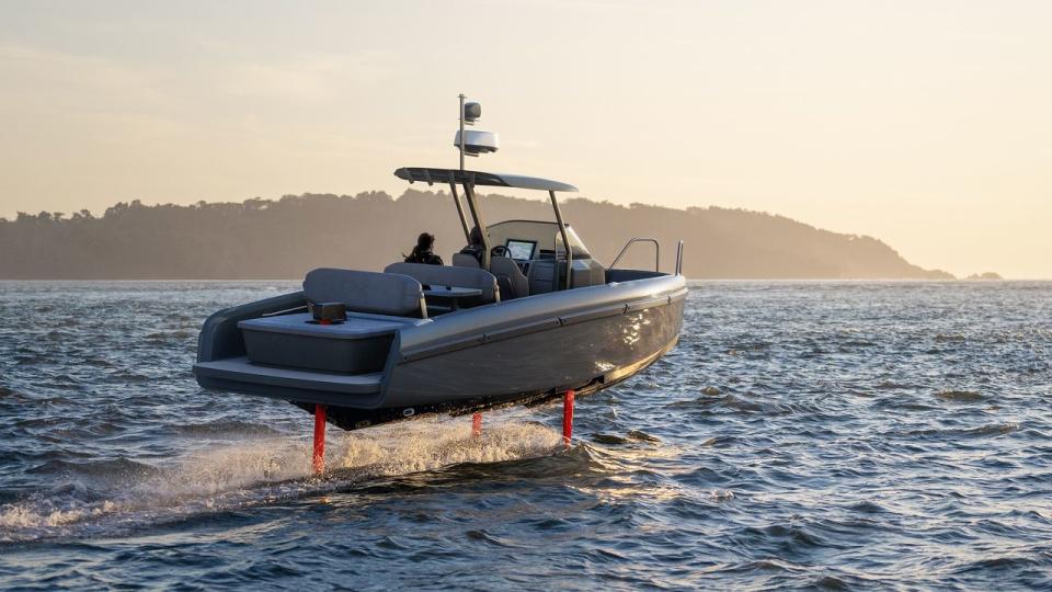 candela c8 hydrofoil electric boat