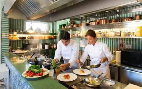 Cooking class at Ristorante Don Alfonso in Sorrento