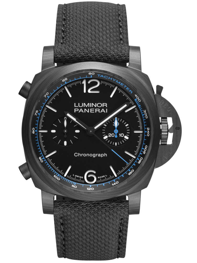 沛納海 Luminor Chrono Carbotech™腕錶（PAM01219），定價約NT$510,000。